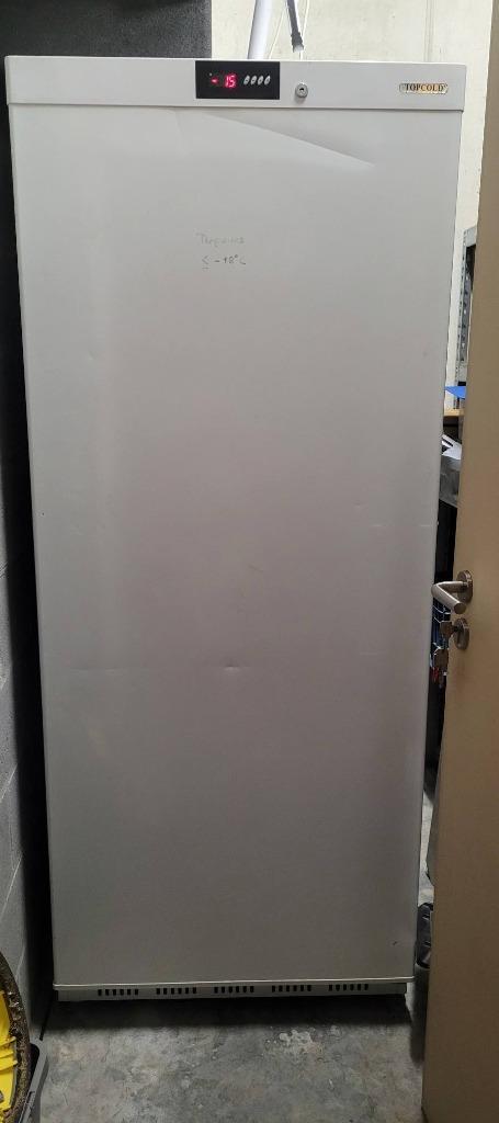 Vrieskast - 1-Deurs - 600 L - Wit - 230V, Elektronische apparatuur, Vriezers en Diepvrieskisten, Gebruikt, Vrijstaand, Vrieskast