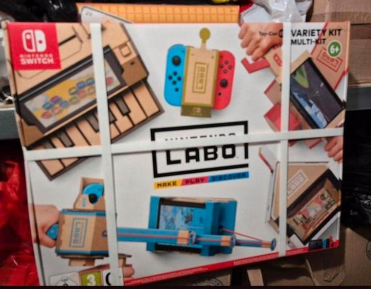 Toy-Con 1 Nintendo Labo Nintendo Switch met meerdere sets, Games en Spelcomputers, Spelcomputers | Nintendo Switch, Nieuw, Ophalen of Verzenden