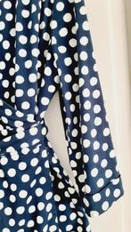 Caroline Biss wikkeljurk polka 42/44, Blauw, Maat 42/44 (L), Ophalen of Verzenden, Zo goed als nieuw
