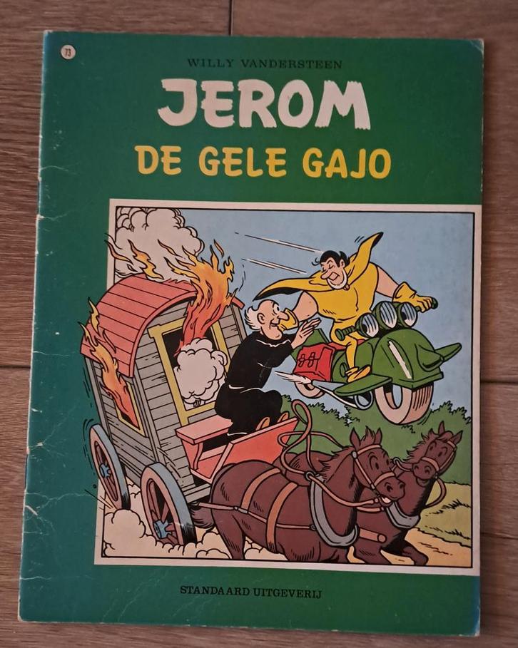 73 - Jerom - De Gele Gajo, Boeken, Stripverhalen, Gelezen, Eén stripboek, Ophalen of Verzenden