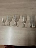 60 delig antiek glazen set met druiven motief 25 €, Antiek en Kunst, Ophalen