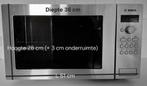 Bosch magnetron grill combi tot 900 Watt, Elektronische apparatuur, Microgolfovens, Ophalen, Gebruikt, Grill, Vrijstaand