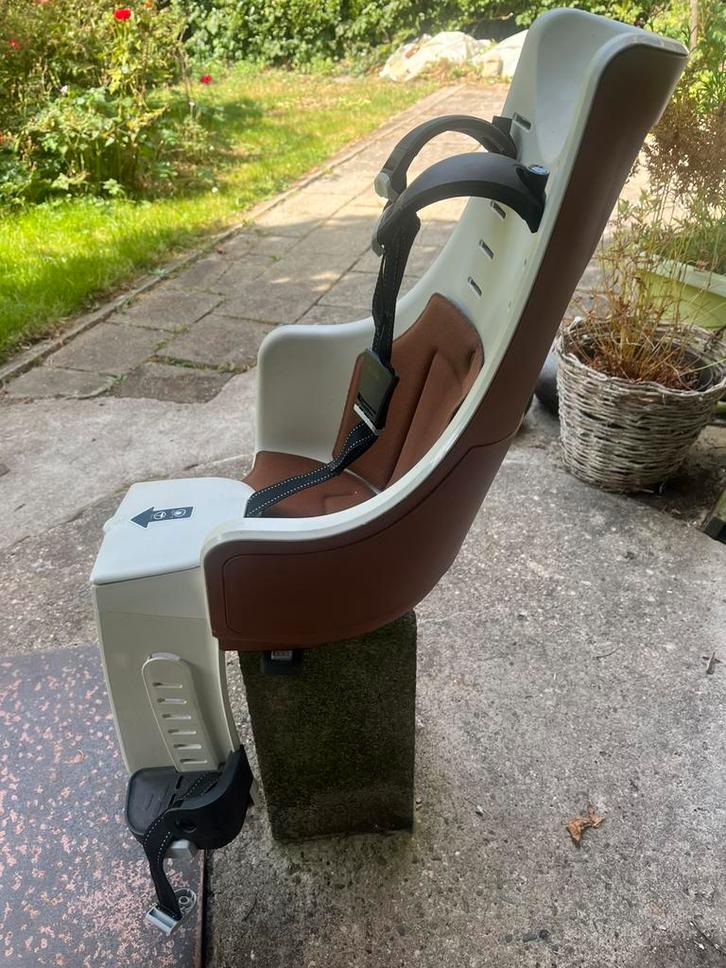 Bobike fietsstoetje met 2 bagageelementen en slot, Fietsen en Brommers, Fietsaccessoires | Fietsstoeltjes, Zo goed als nieuw, Ophalen of Verzenden