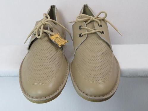 Leren Herenschoenen 45 – Made in France – Nieuw Paar, Kleding | Heren, Schoenen, Nieuw, Veterschoenen, Bruin, Verzenden