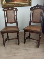 Stoelen, Ophalen, Gebruikt, Twee, Bruin