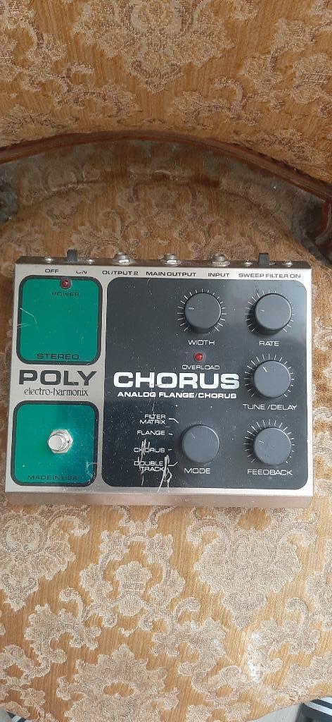 Ehx polychorus stereo, Muziek en Instrumenten, Effecten, Gebruikt, Chorus, Delay of Echo, Overige typen, Ophalen of Verzenden