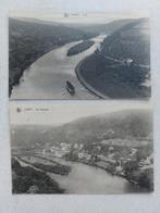 2 oude postkaarten Lustin, Verzenden