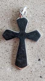 Kruisje verzilverd, Ophalen of Verzenden, Nieuw, Sieraad, Christendom | Katholiek