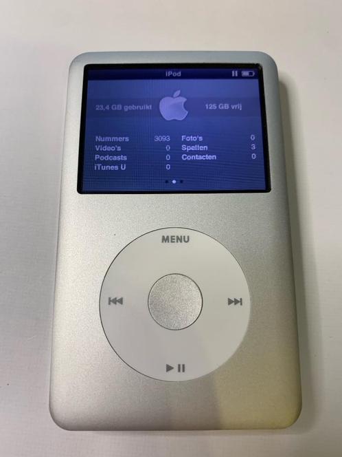 iPod classic (7G) 160GB (ALS NIEUW), Audio, Tv en Foto, Mp3-spelers | Apple iPod, Refurbished, Classic, 40 GB en meer, Zilver