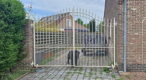 Smeedijzeren hekken, Tuin en Terras, Tuinhekken en Hekwerk, Gebruikt, Sierhekwerk, IJzer, Ophalen