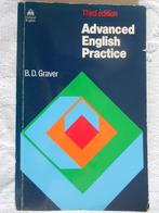 B. D. Graver, Advanced English Practice, troisième édition, B.D. Graver, Utilisé, Enlèvement ou Envoi