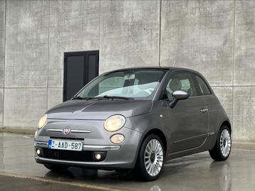 Fiat 500 benzine/64.000Km Lounge || panodak Gekeurd 2011
