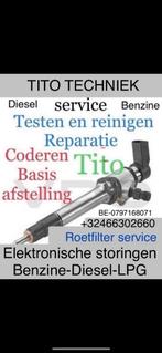 Nébuliseurs/injecteurs pour moteurs essence/diesel/GPL, Enlèvement