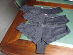 Set: 3 Hunkemöller slips, dames. mt M, Kleding | Dames, Ondergoed en Lingerie, Hunkemöller, Ophalen of Verzenden, Zwart, Slip