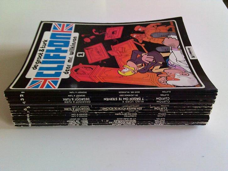 Eerste 13 nummers van Clifton . 1ste druk/herdruk, Boeken, Stripverhalen, Ophalen of Verzenden