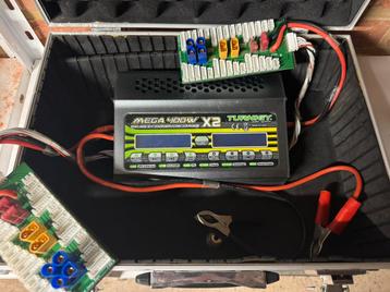 Turnigy Mega 400W X2 LiPo Balance Charger/Discharger beschikbaar voor biedingen