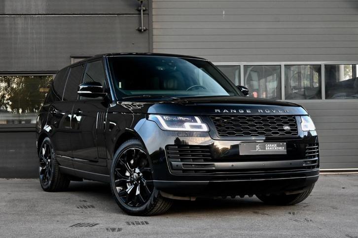 Range Rover VOGUE 3.0d SDV6 - Full Black - Pano - 360, Auto's, Land Rover, Bedrijf, 360° camera, 4x4, ABS, Achteruitrijcamera