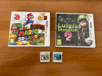 Lot van 4x 3DS Games beschikbaar voor biedingen
