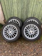 15” alu velgen met winterbanden Fiat 500/ Ford Ka, Auto-onderdelen, Ophalen, Winterbanden, Velg(en)