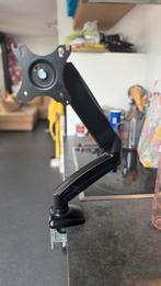 Monitorarm met bureauklem, Ophalen, Zo goed als nieuw, Draaibaar
