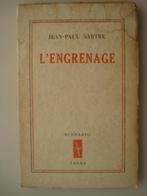 7. Jean-Paul Sartre L'engrenage 1948 Scénario Nagel, Livres, Jean-Paul Sartre, Europe autre, Utilisé, Envoi