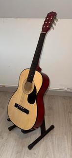 Ready Ace akoestische gitaar + tas + standaard, Ophalen, Zo goed als nieuw