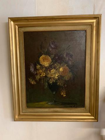 Marthe De Spiegeleir ( groot bloemen werk)., Enlèvement