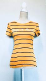 Gele T-shirt van 36/S, Kleding | Dames, T-shirts, Primark, Zo goed als nieuw, Maat 36 (S), Korte mouw