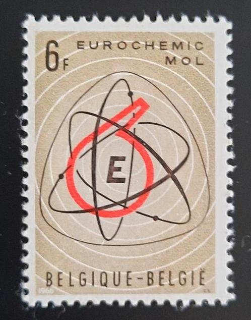 Belgique : COB 1383 ** Eurochemic 1966., Timbres & Monnaies, Timbres | Europe | Belgique, Non oblitéré, Timbre-poste, Sans timbre