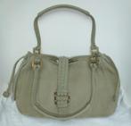 Delvaux Eugène PM santiag olive, Ophalen of Verzenden, Gebruikt, Groen, Handtas