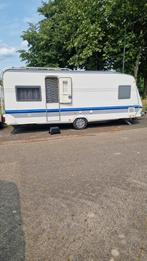 Mooi hobby 560 bouwjaar 2005, Caravans en Kamperen, Vast bed, Rondzit, Hobby, 5 tot 6 meter