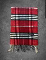 Burberry sjaal rood, Kleding | Heren, Maat 48/50 (M), Ophalen of Verzenden, Zo goed als nieuw, Sjaal