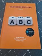 Opleiding logopedie Basisboek spelling, Ophalen of Verzenden, Zo goed als nieuw, Nederlands, Mariëlle Bovenhoff; Gerard Latjes; Aafke Moons