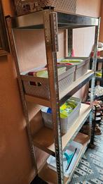 Metalen opberg rek, Huis en Inrichting, Kasten | Stellingkasten, Ophalen