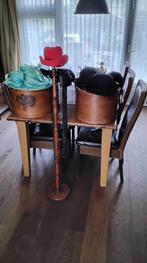 collectie van 17 vintage dames en heren hoeden, Antiek en Kunst, Ophalen