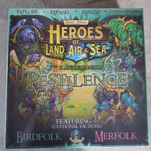 Heroes of Land, Air & Sea Pestilence Expansion board game, Hobby en Vrije tijd, Gezelschapsspellen | Bordspellen, Nieuw, Een of twee spelers