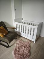 Kinderbedje wit, Kinderen en Baby's, Ophalen, 70 tot 85 cm, Zo goed als nieuw, Lattenbodem