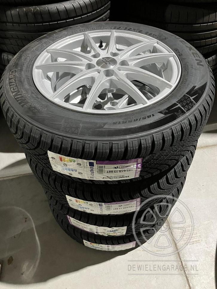 VW Polo / Seat Ibiza Velgen + Winterbanden NIEUW 5x100 Winte, Auto-onderdelen, Banden en Velgen, Banden en Velgen, Winterbanden