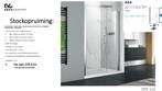 groot lot nieuwe douchedeuren - einde reeks, Doe-het-zelf en Bouw, Sanitair, Ophalen, Nieuw, Chroom, Douche