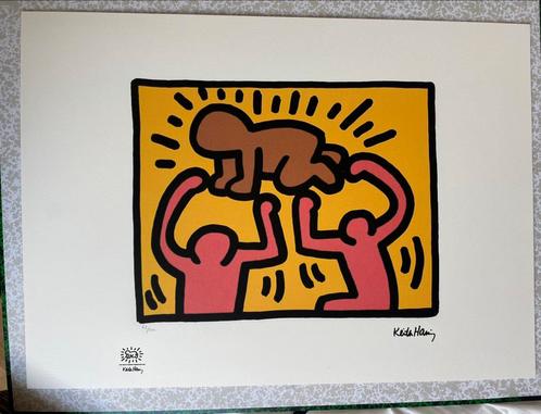 Verzameling 12 unieke Litho’s - Keith Haring + certificaat, Antiek en Kunst, Kunst | Litho's en Zeefdrukken, Ophalen