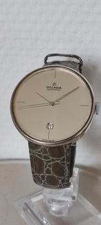 Zilveren heren horloge Golana automatic. . Full service., Antiquités & Art, Antiquités | Argent & Or, Argent, Enlèvement ou Envoi