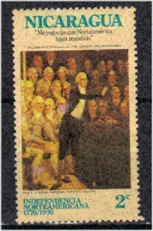 Nicaragua 1975 - Yvert 999 - Verenigde Staten (ZG), Postzegels en Munten, Postzegels | Amerika, Postfris, Verzenden