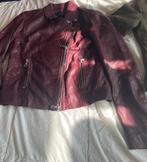 Leren jas, Kleding | Heren, Jassen | Zomer, Ophalen, Gedragen, Maat 46 (S) of kleiner, Rood
