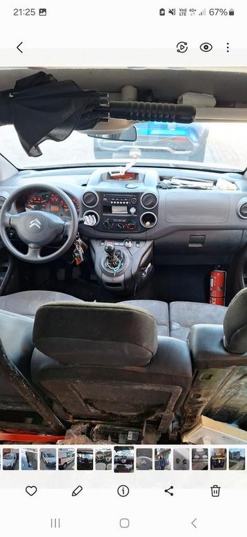 Citroen berlingo 20115 diesel, Auto's, Citroën, Wit, Berlingo, Particulier, 55 kW