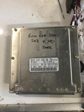 Mercedes CLK 320 ECU beschikbaar voor biedingen