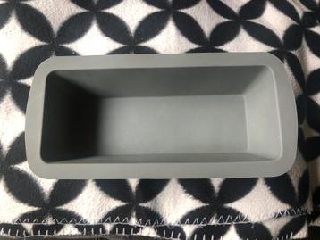 Rechthoekige siliconen cakevorm - 22x7,5cm beschikbaar voor biedingen