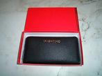Mooie grote portemonnee VALENTINO portefeuille NIEUW NP € 85, Ophalen of Verzenden, Nieuw, Zwart