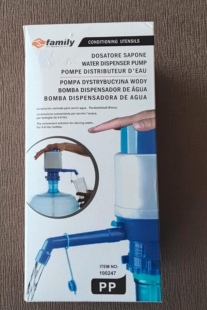 Waterpomp voor flessen voor 5 tot 8 liter water, Caravanes & Camping, Camping-car Accessoires, Enlèvement