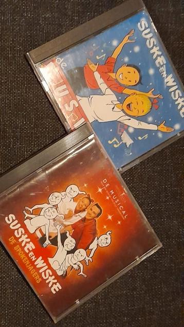 Cd´ suske & wiske musicals  disponible aux enchères