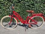 kinderfiets 24 inch,  rood in goede staat, Ophalen, 24 inch, Zo goed als nieuw, Decathlon
